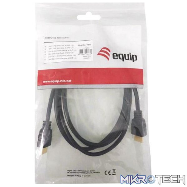 EQUIP CABLE, HDMI A - HDMI A B 1.4 - Image 5